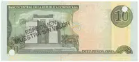 Dominikánská republika, 10 Pesos Oro 2000, P.159s - fotografie 2