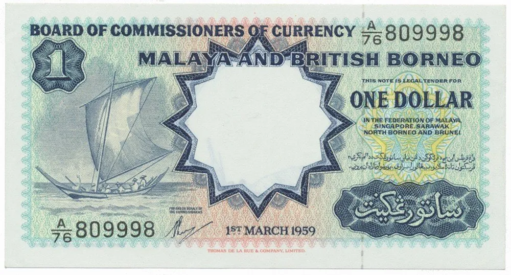 Malajsie a Britské Borneo - Malaya and British Borneo — 1