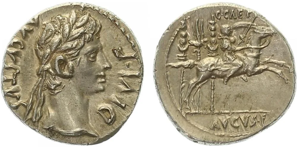 Augustus, 27 př. Kr. - 14 po Kr. — 1