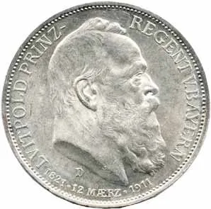 Bavorsko, Luitpold, 1886 - 1912 — 1