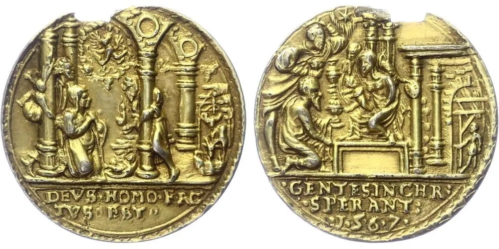 Náboženské a církevní medaile — 1