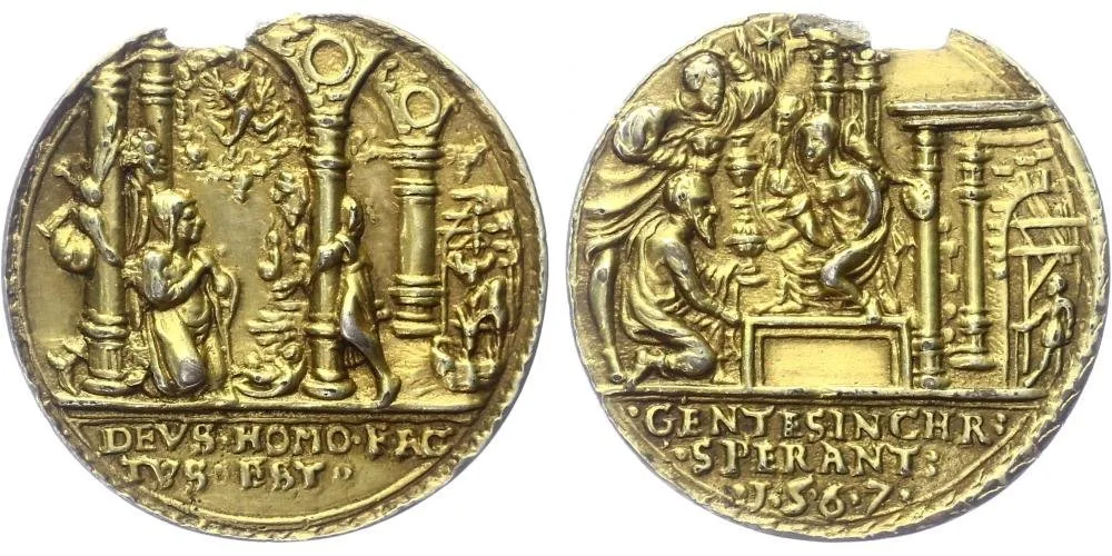 Náboženské a církevní medaile — 1