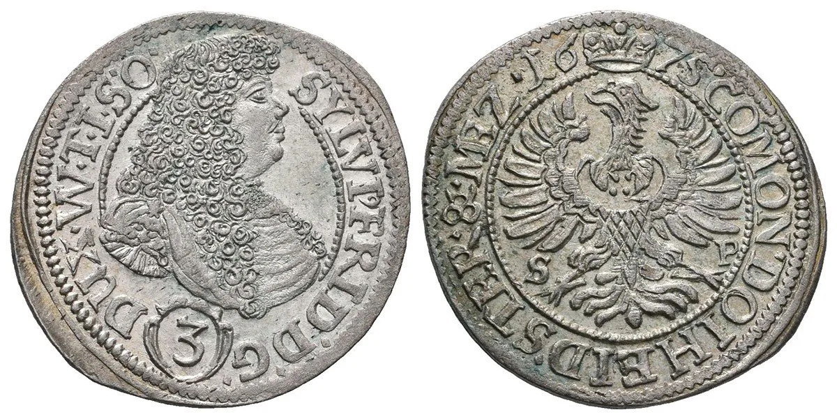 Würtemberg - Olešnice, Sylvius Friedrich, 1668 - 1697 — 1