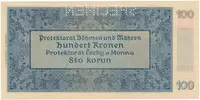 100 Koruna 1940, II. vydání, série A, SPECIMEN, Hej.33a.S1 - fotografie 2