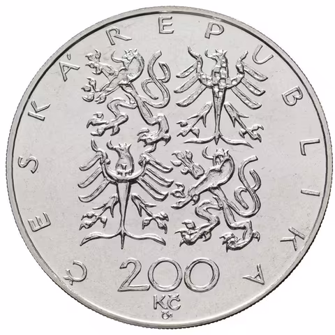 200 Kč 1997 - Běchovice, kapsle, certifikát
