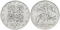 200 Kč 1997 - Běchovice, kapsle, certifikát — 1