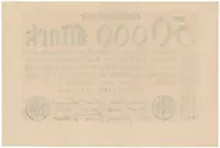 Německo, 50000 Mark 1923, Ro.98 - fotografie 2