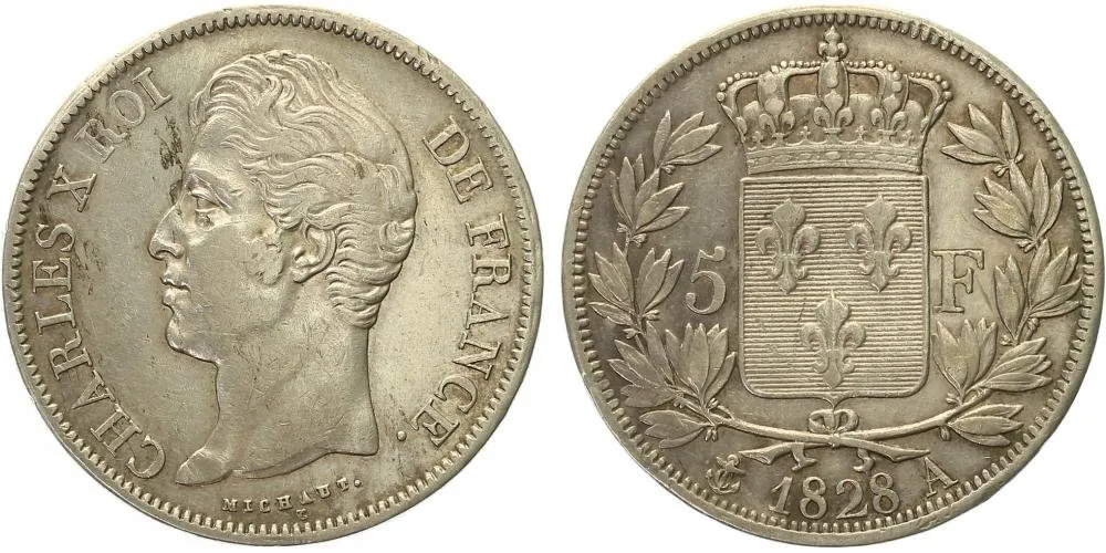 Francie, Charles X., 1824 - 1830 — 1