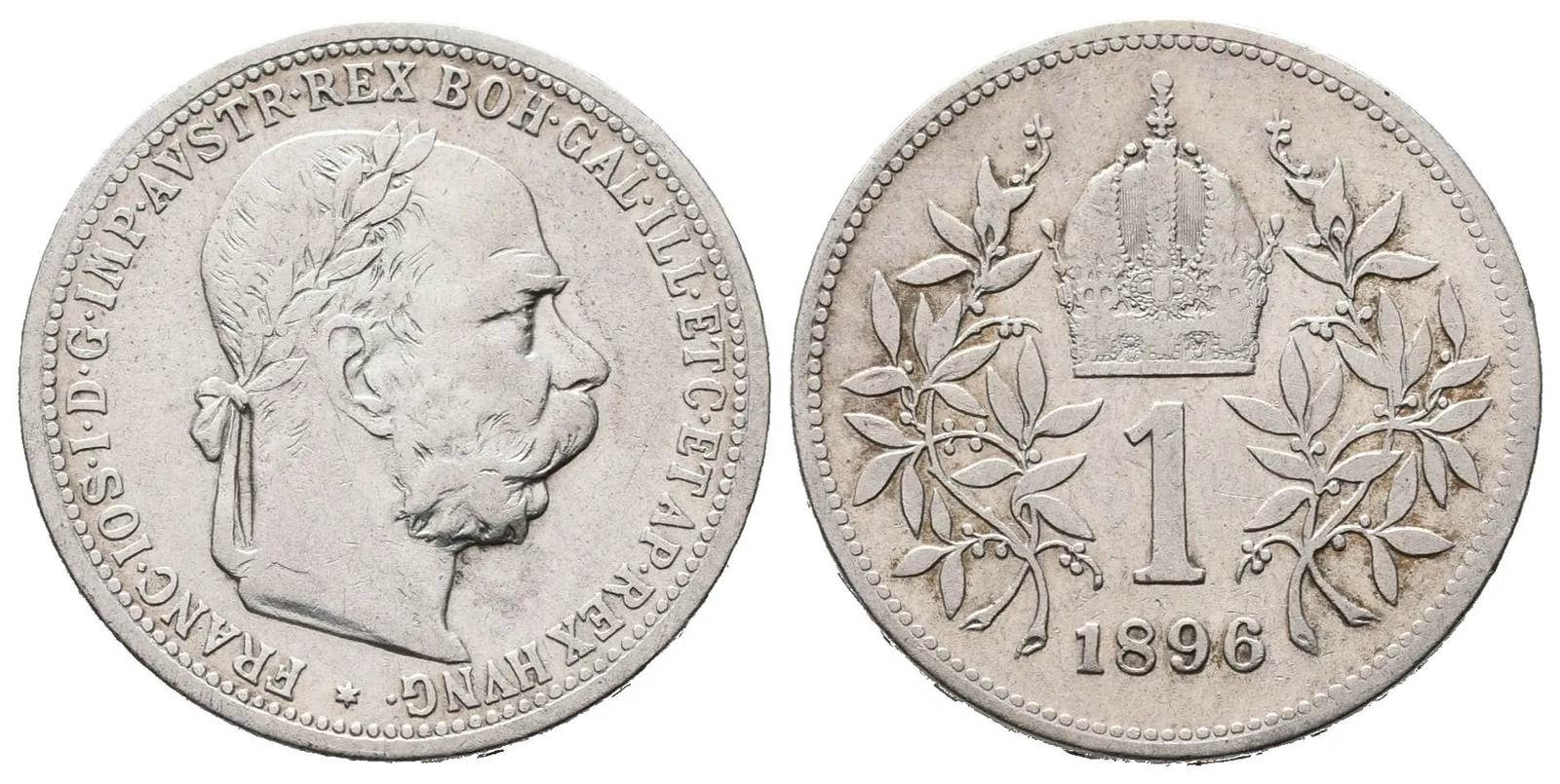 1 Koruna 1896