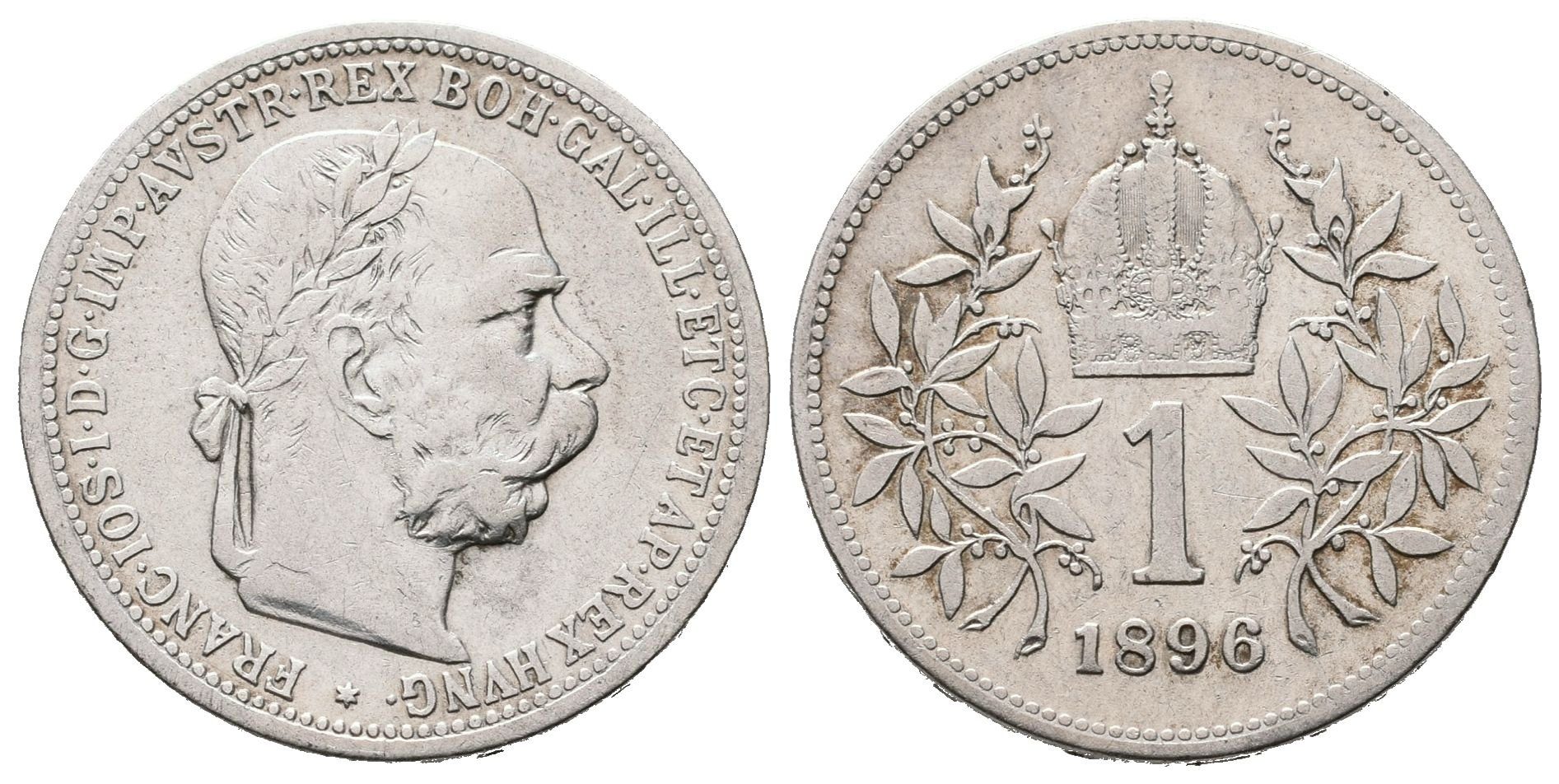1 Koruna 1896