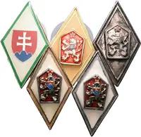 Československo - odznaky vojenských škol — 1