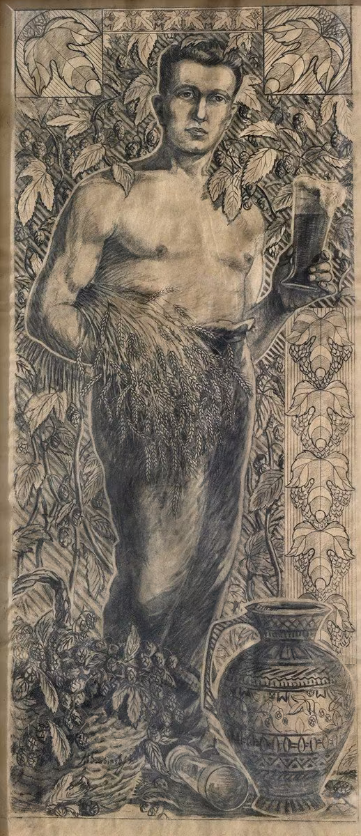 Max Švabinský (1873-1962) - Pivovarnictví