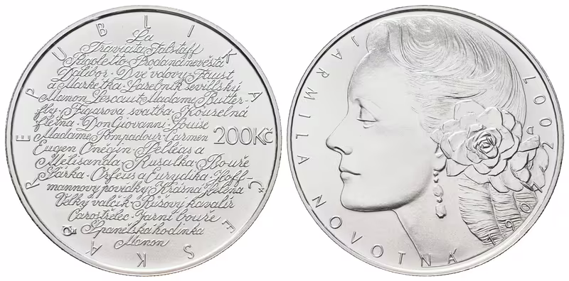 200 Kč 2007 - Jarmila Novotná