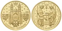 Medaile 2010 - Jan Lucemburský a Eliška Přemyslovna