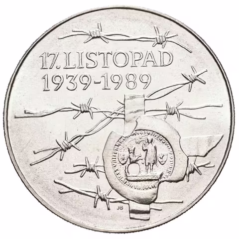 100 Kčs 1989 - 17. listopad 1939