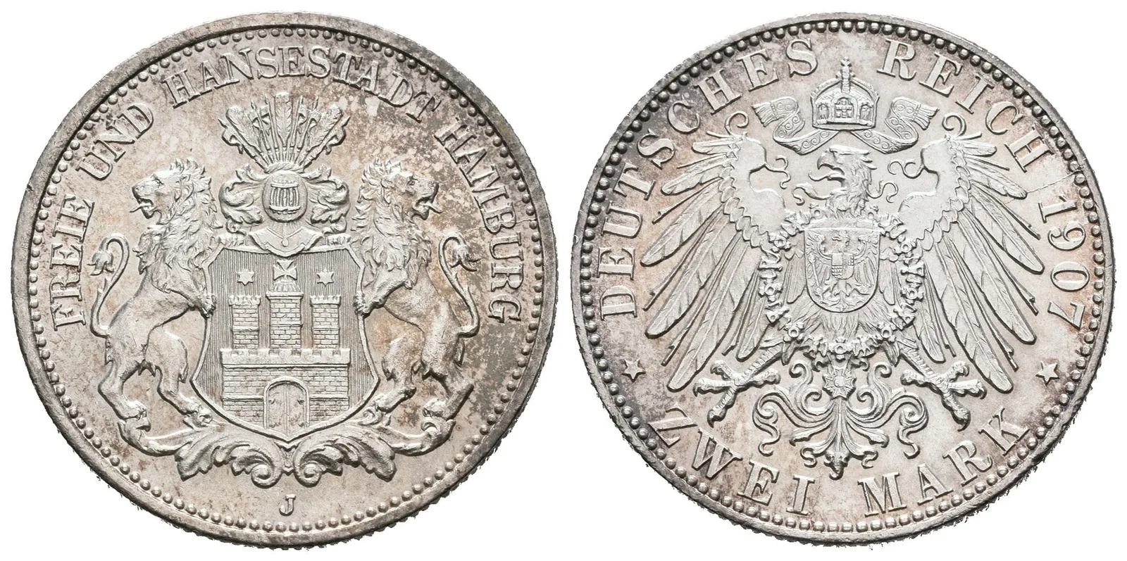 Hamburg, 2 Marka 1907