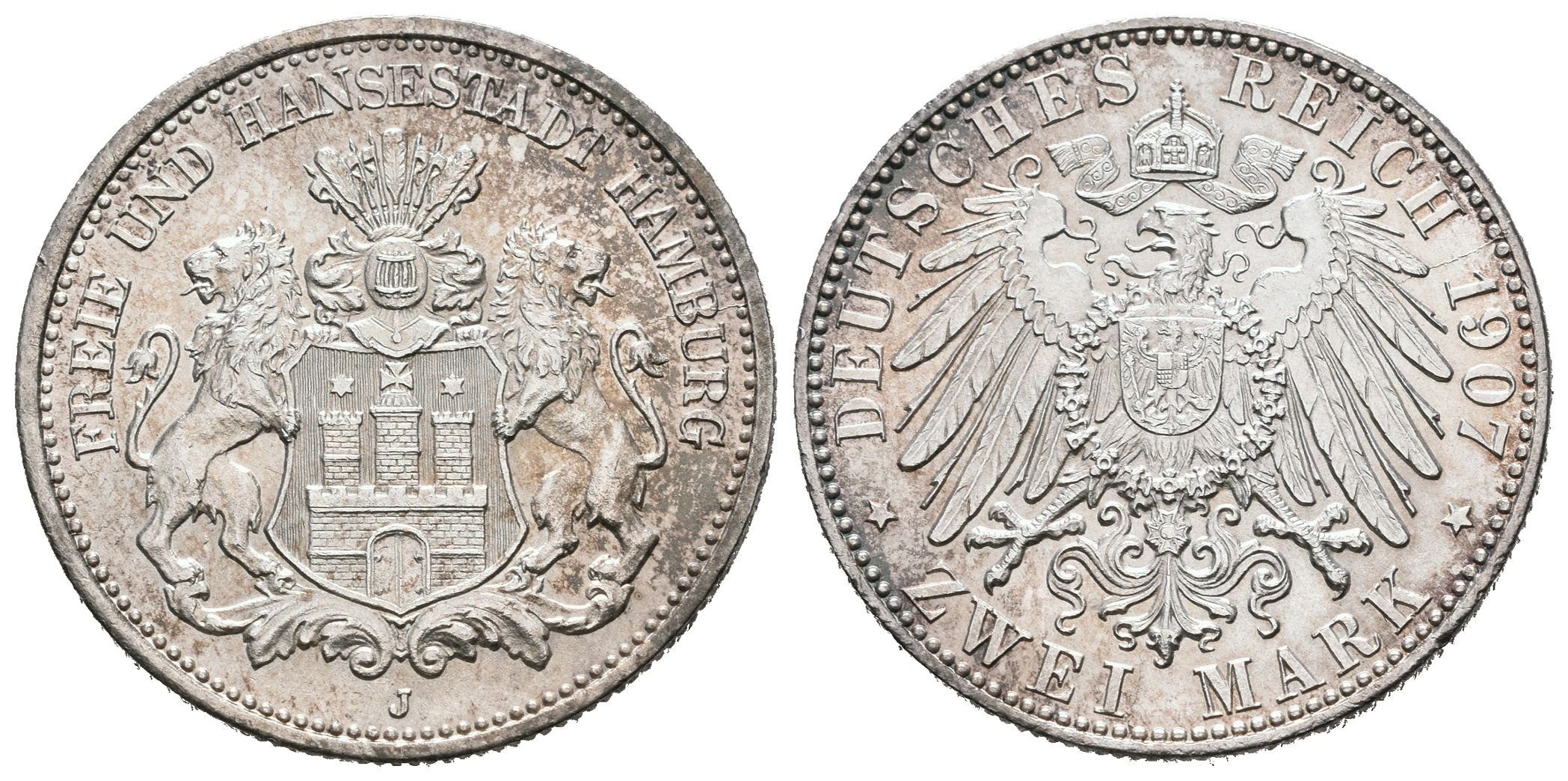 Hamburg, 2 Marka 1907