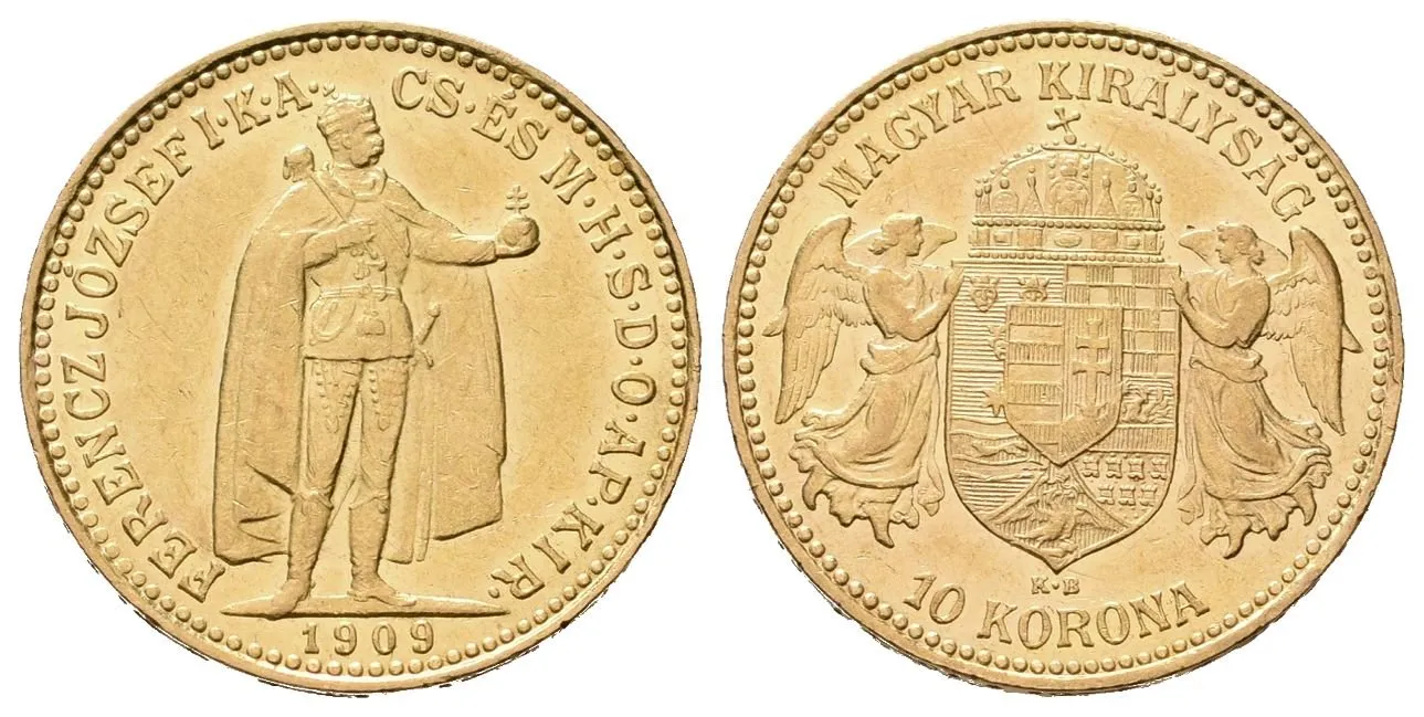 10 Koruna 1909 KB