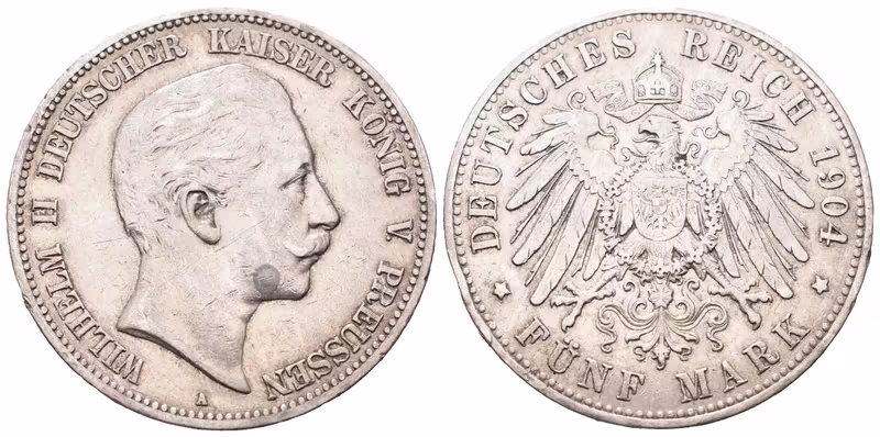 Prusko, 5 Marka 1904 A