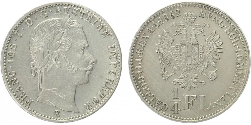 Rakouská a spolková měna, 1857 - 1892 — 1