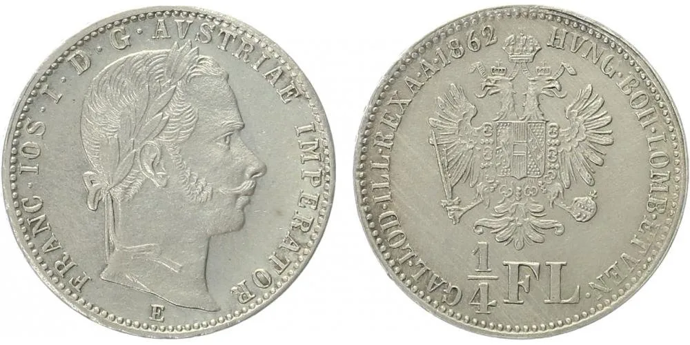 Rakouská a spolková měna, 1857 - 1892 — 1