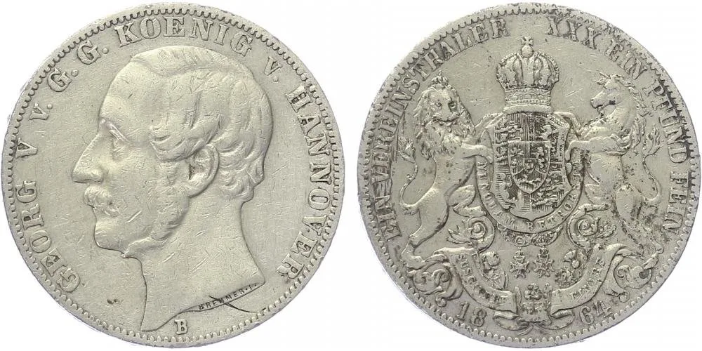 Hannover, Georg V., 1851 - 1866 — 1