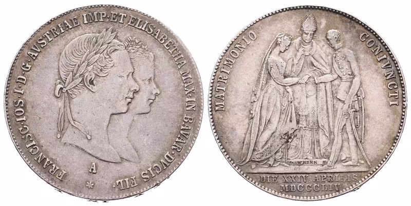 1/2 Tolar 1854 A