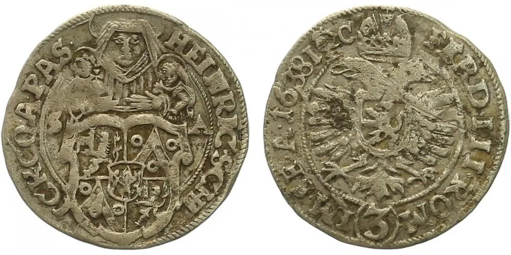 Šlik Jindřich, 1612 - 1650 — 1