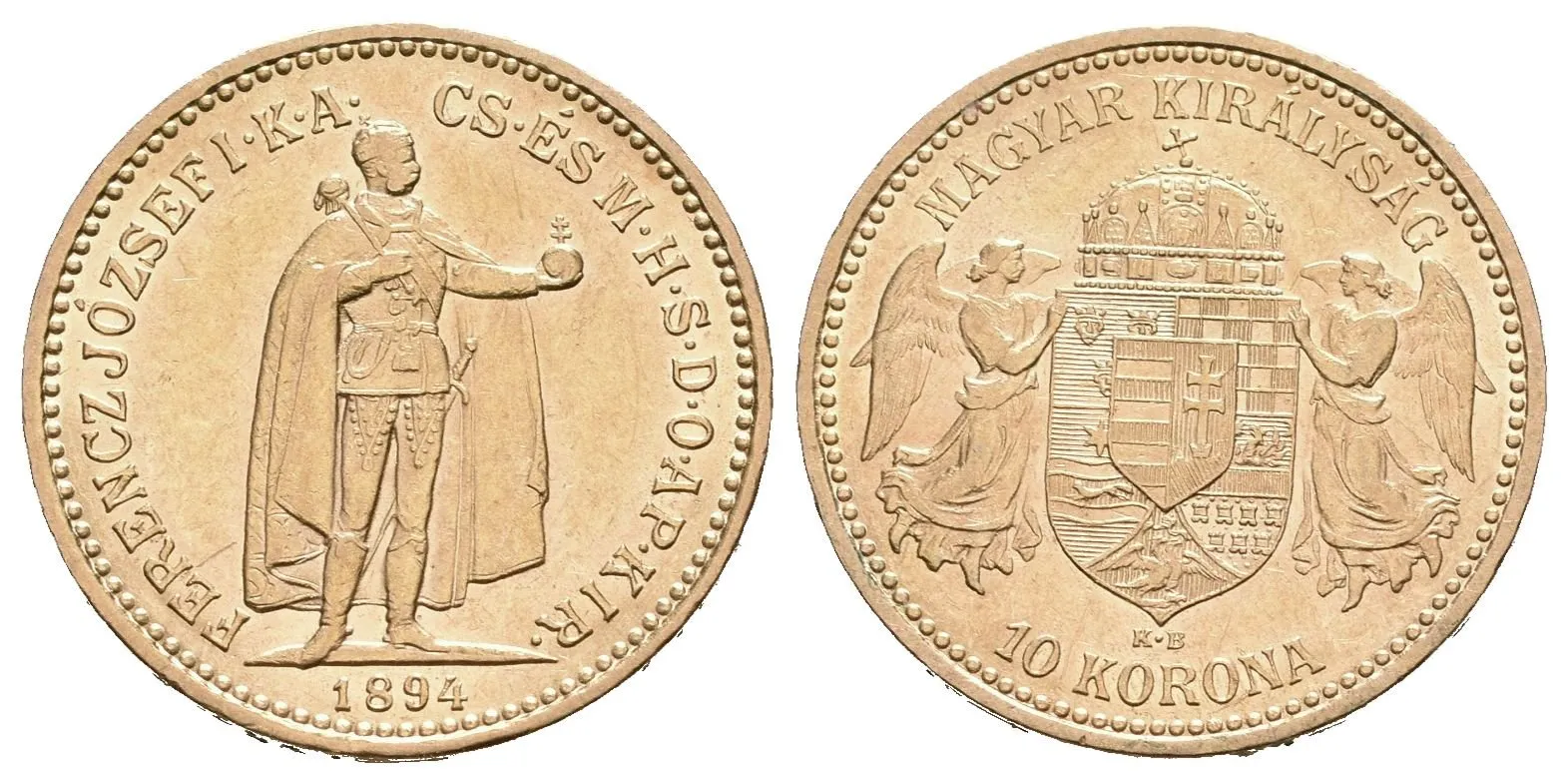 10 Koruna 1894 KB