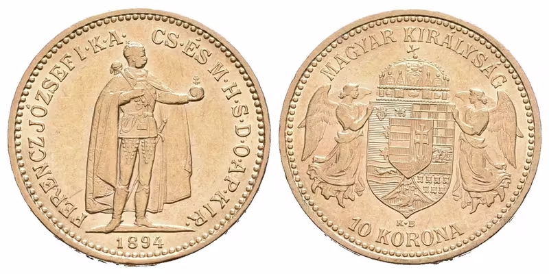 10 Koruna 1894 KB