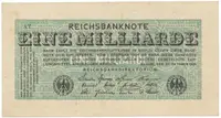 Německo, 1 Milliarde Mark 1923, Ro.119a