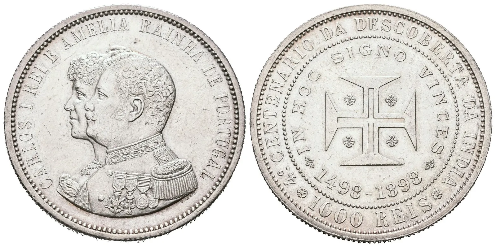 Portugalsko, 1000 Reis 1898 - Výroční