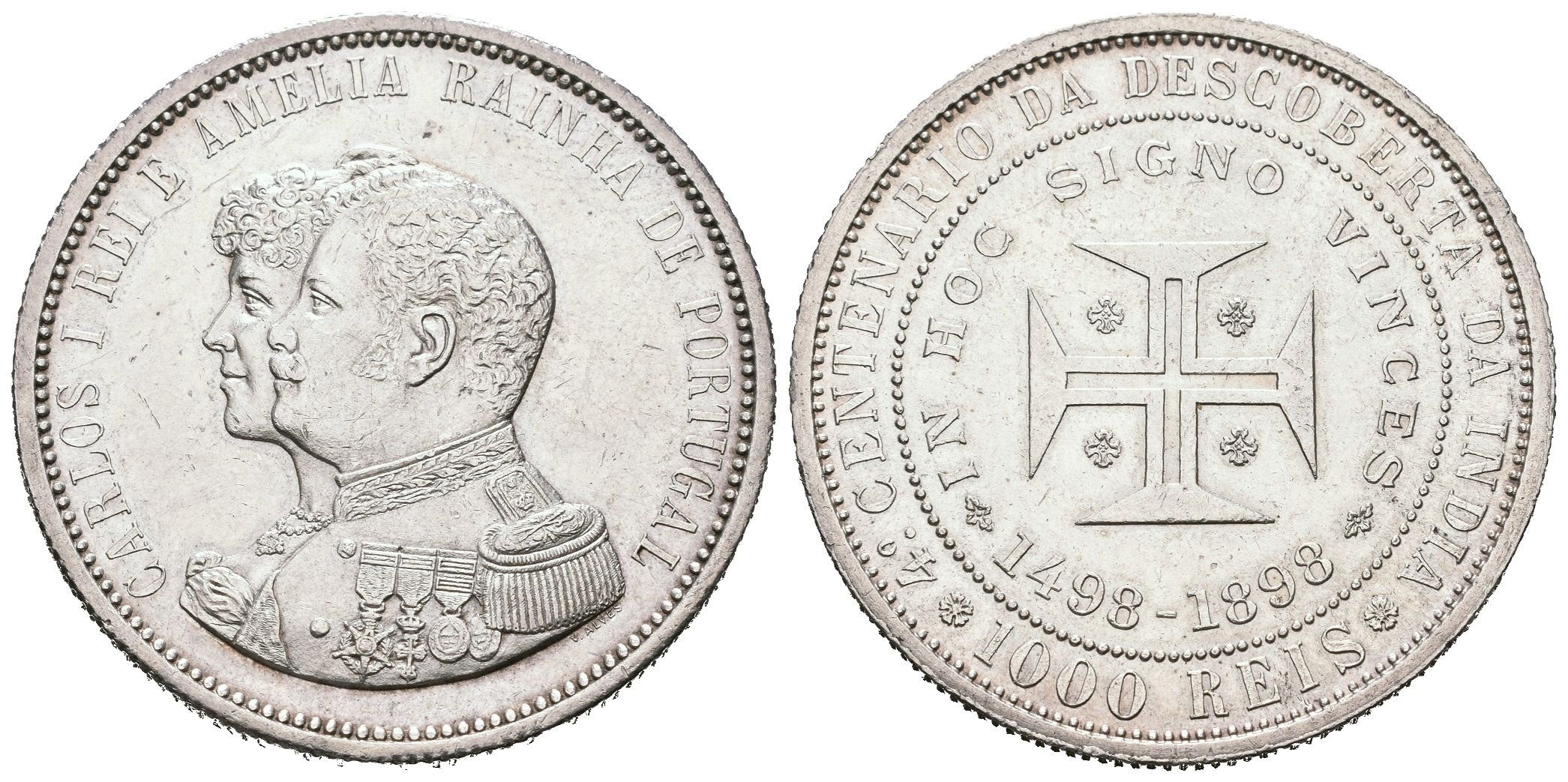 Portugalsko, 1000 Reis 1898 - Výroční
