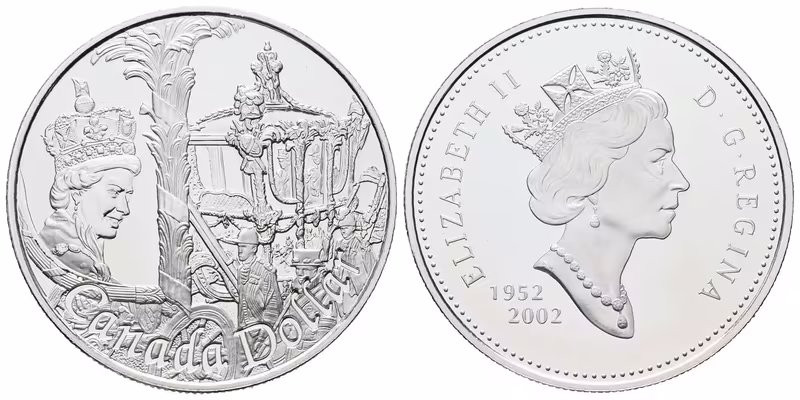 Kanada, Dollar 2002 - Golden Jubilee
