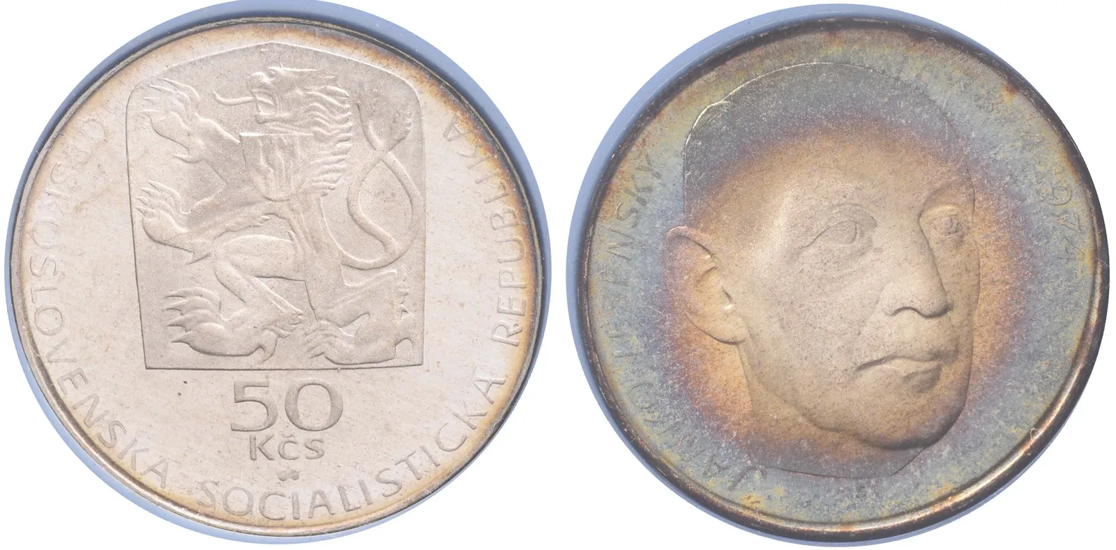 50 Kčs 1974 - Janko Jesenský, PROOF