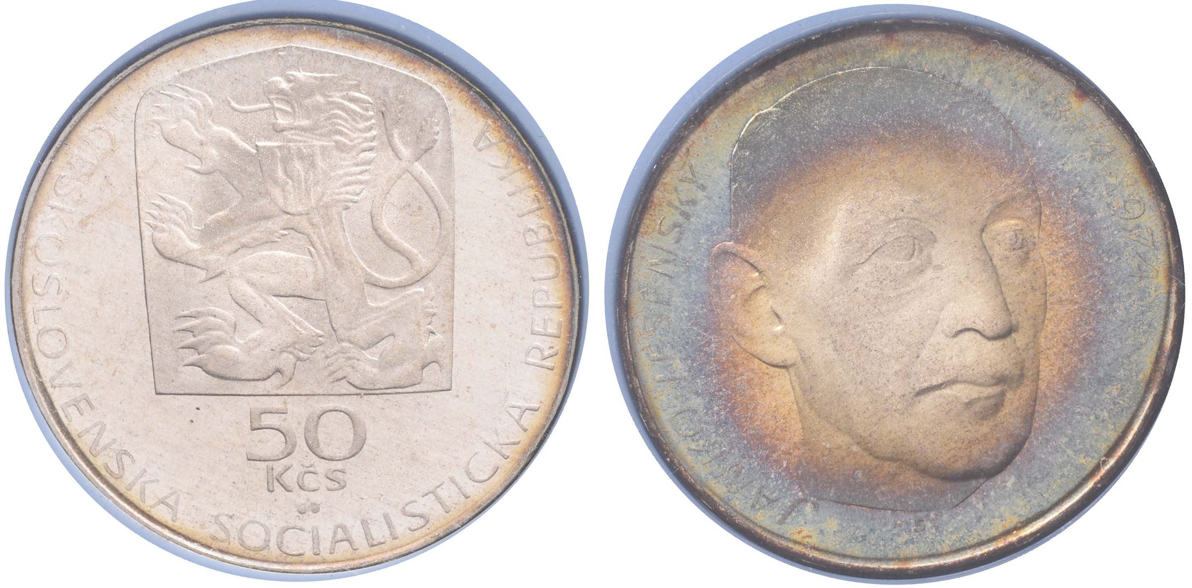 50 Kčs 1974 - Janko Jesenský, PROOF