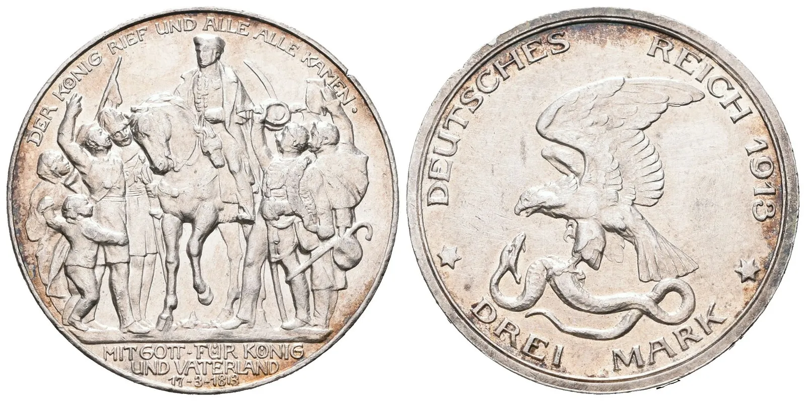 Prusko, 3 Marka 1913 - 100 let od provolání k boji proti Napoleonovi