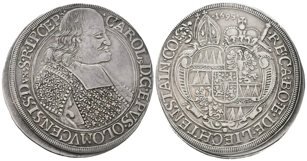 Olomouc - biskupství, Karel II. Liechtenstein, 1664 - 1695 — 1