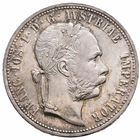 Zlatník 1876, krásná zachovalost, lesk, patina, drobné rysky