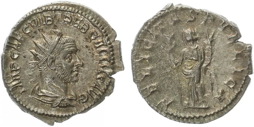Trebonianus Gallus, 251 - 253 — 1