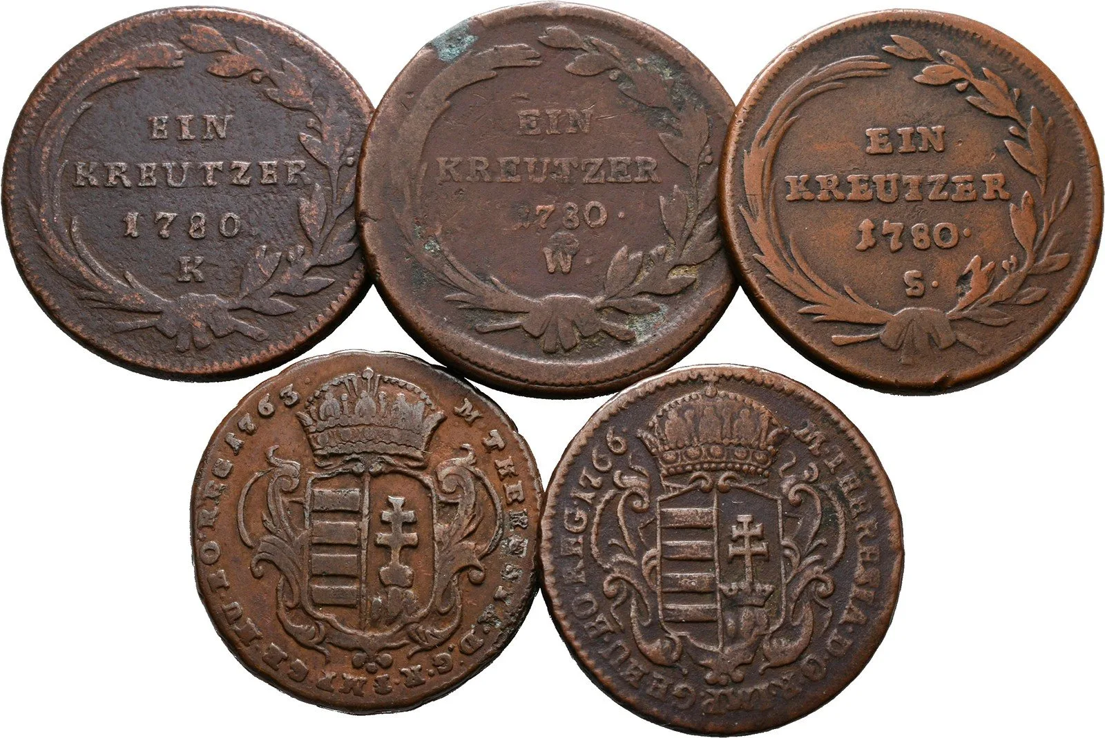 Marie Terezie, 1740 - 1780 — 1