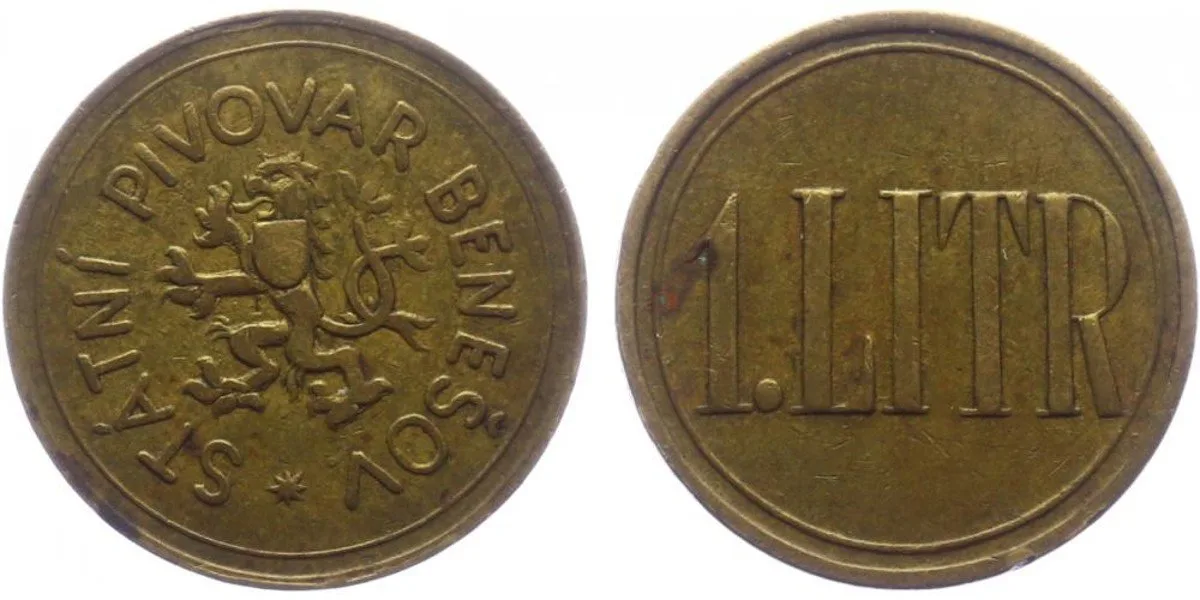 Chmelové a pivní známky — 1