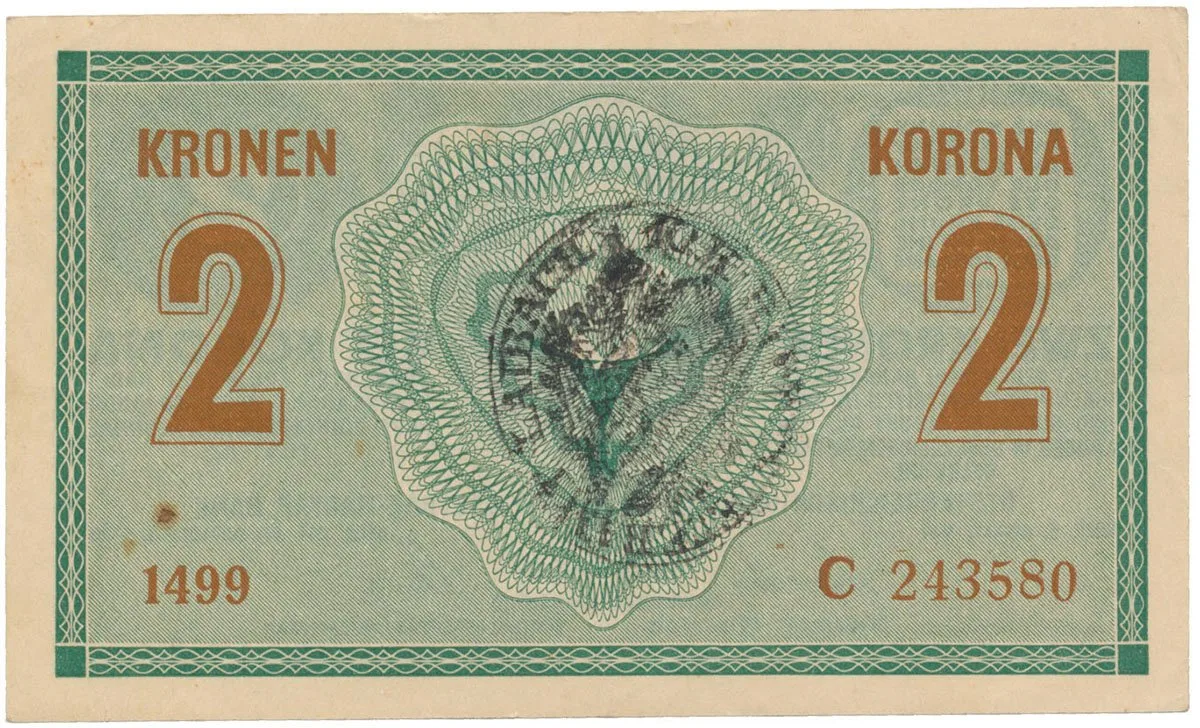 Razítkované R-U bankovky na Balkáně 1919-1921 — 1