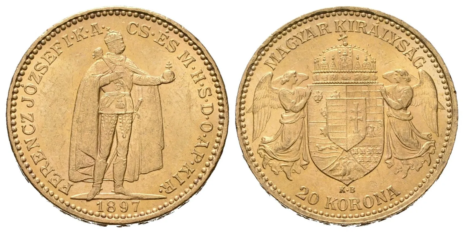 20 Koruna 1897 KB