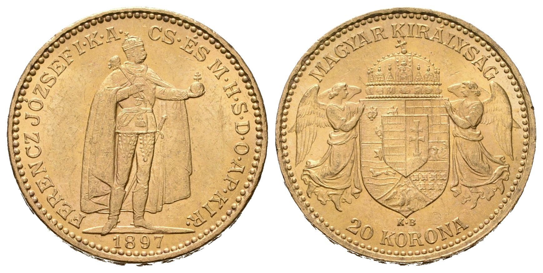20 Koruna 1897 KB