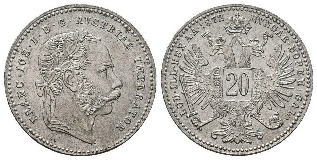 Rakouská a spolková měna, 1857 - 1892 — 1