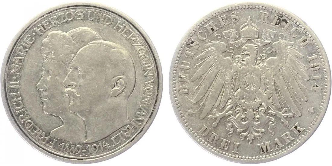 Anhalt, Friedrich II., 1904 - 1918 — 1