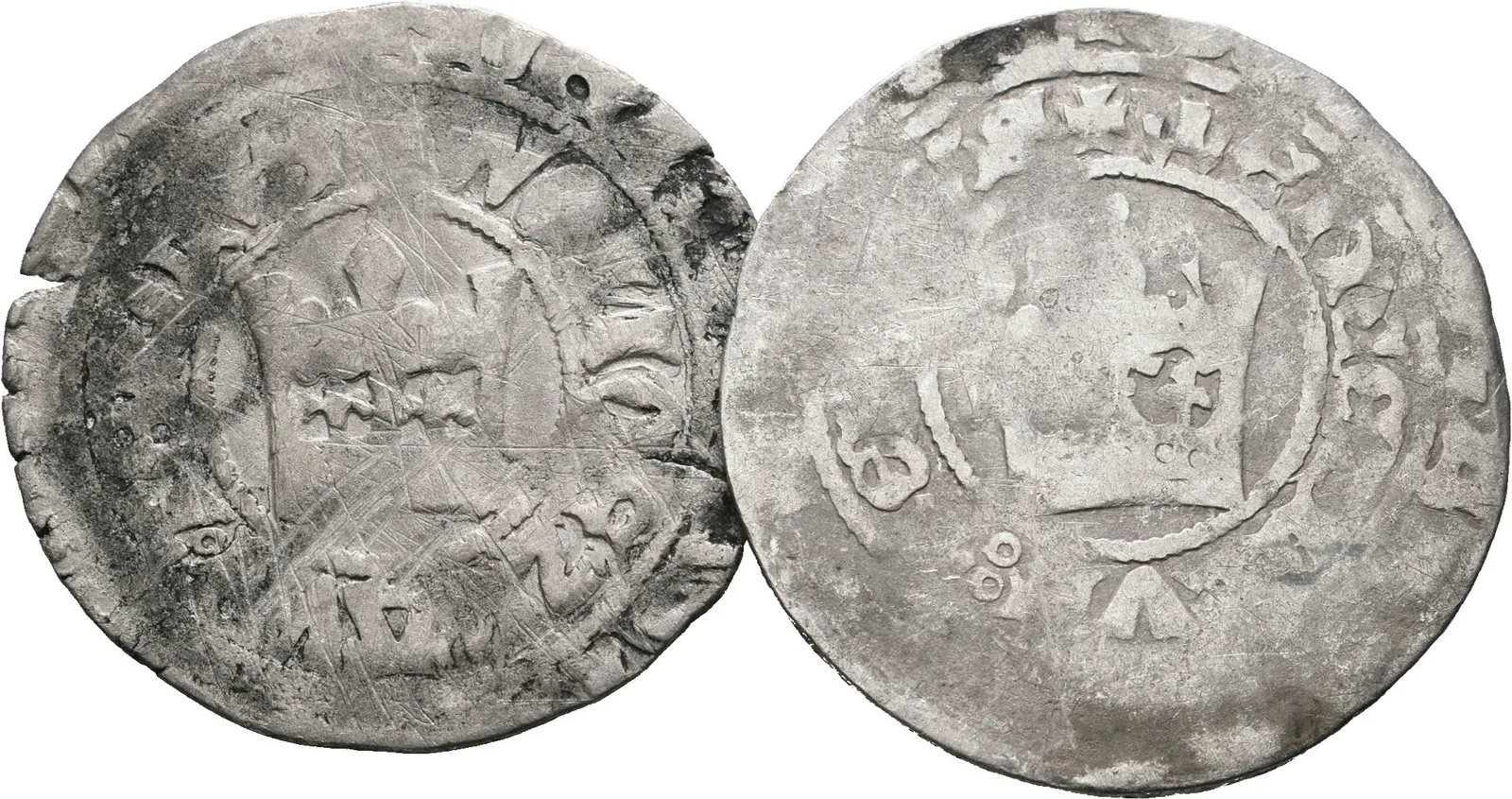 Václav IV., Pražský groš, 2 ks
