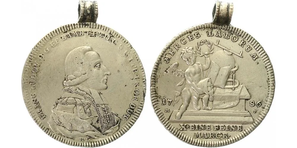 Würzburg - biskupství, Franz Ludwig von Erthal, 1779 - 1795 — 1