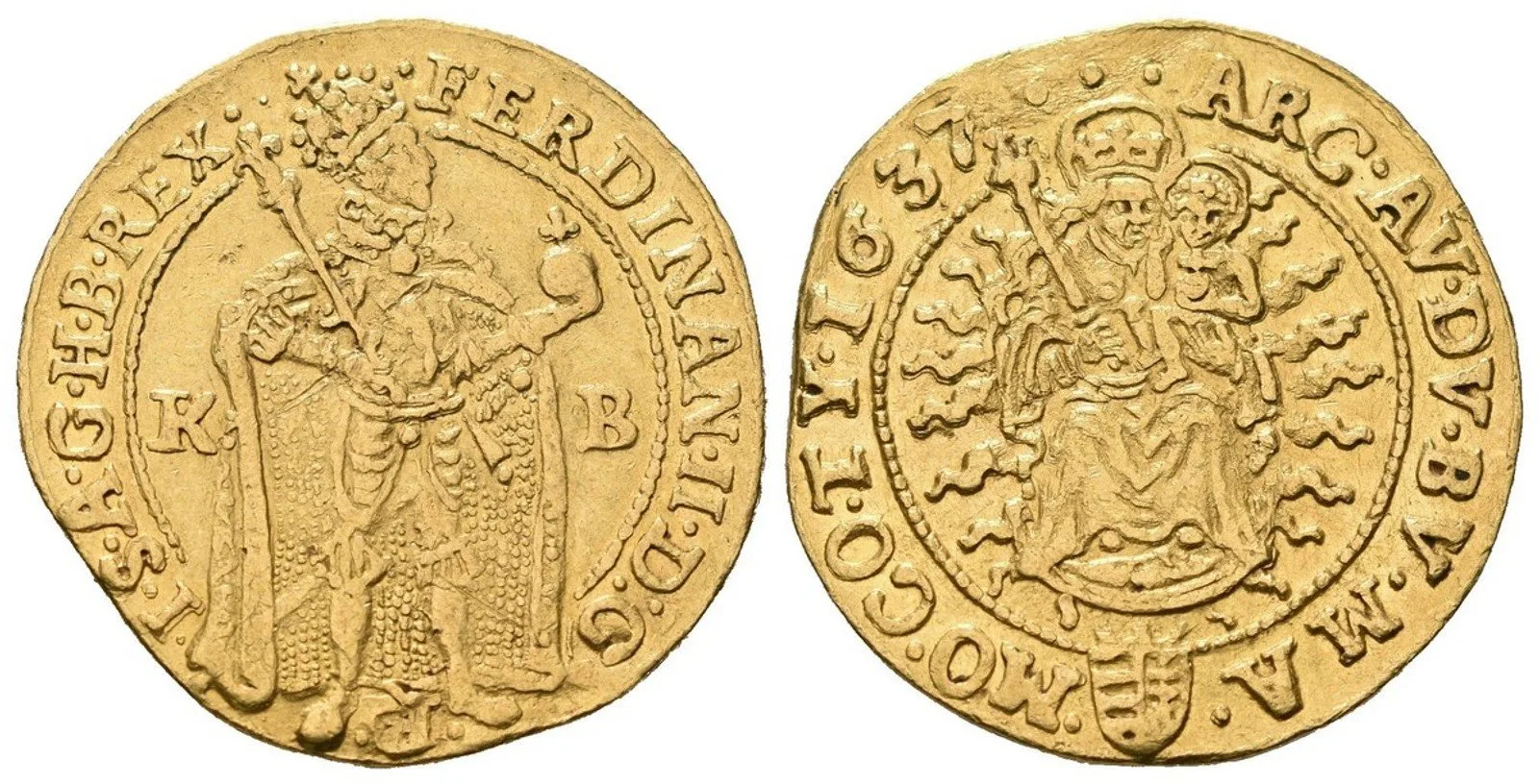 Ferdinand II., 1619 - 1637 (Mince dobrého zrna) — 1